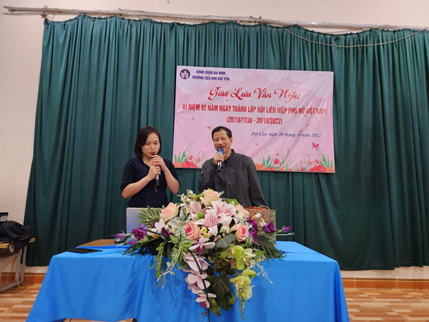 Giao lưu văn nghệ kỉ niệm 92 năm ngày thành lập hội liên hiệp Phụ nữ Việt Nam