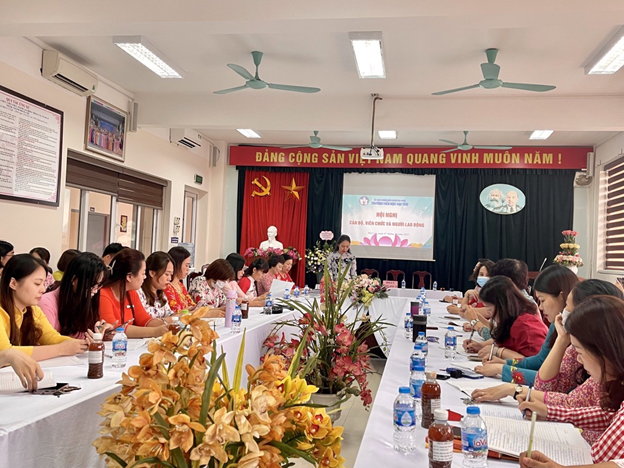 Hội nghị cán bộ, viên chức và người lao động trường Tiểu học Đại Yên 2022