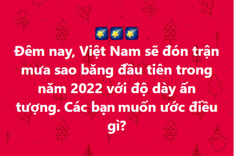 Khoa hoc: Mưa sao băng cực đại trong năm có thể chiêm ngưỡng trên bầu trời
