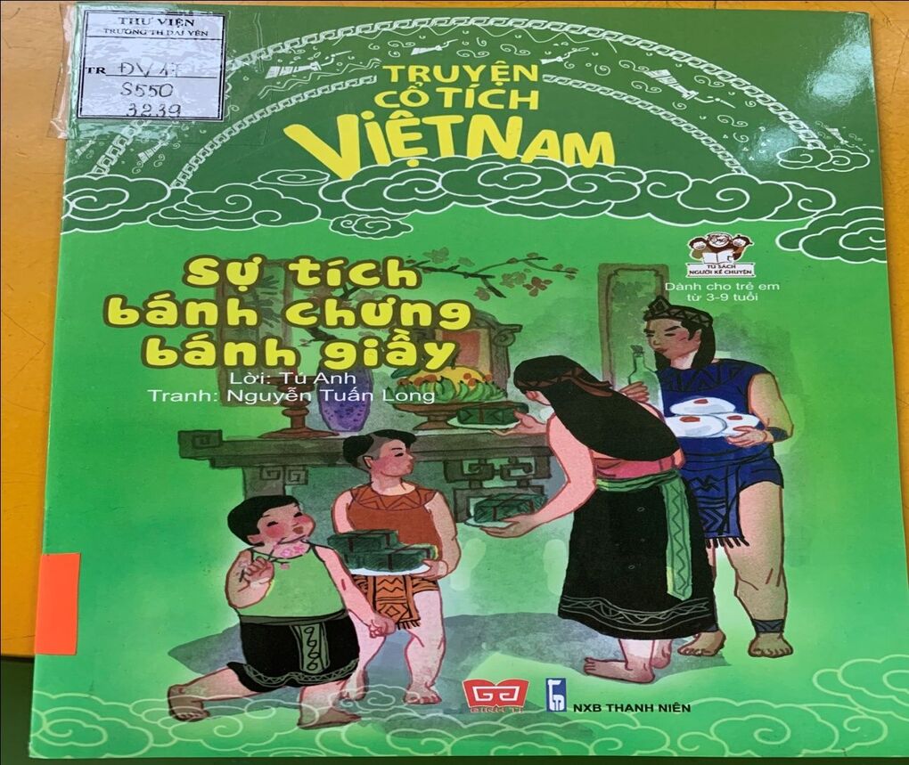 BÀI GIỚI THIỆU SÁCH THÁNG 01  NĂM HỌC 2020 - 2021  SỰ TÍCH BÁNH CHƯNG BÁNH GIẦY