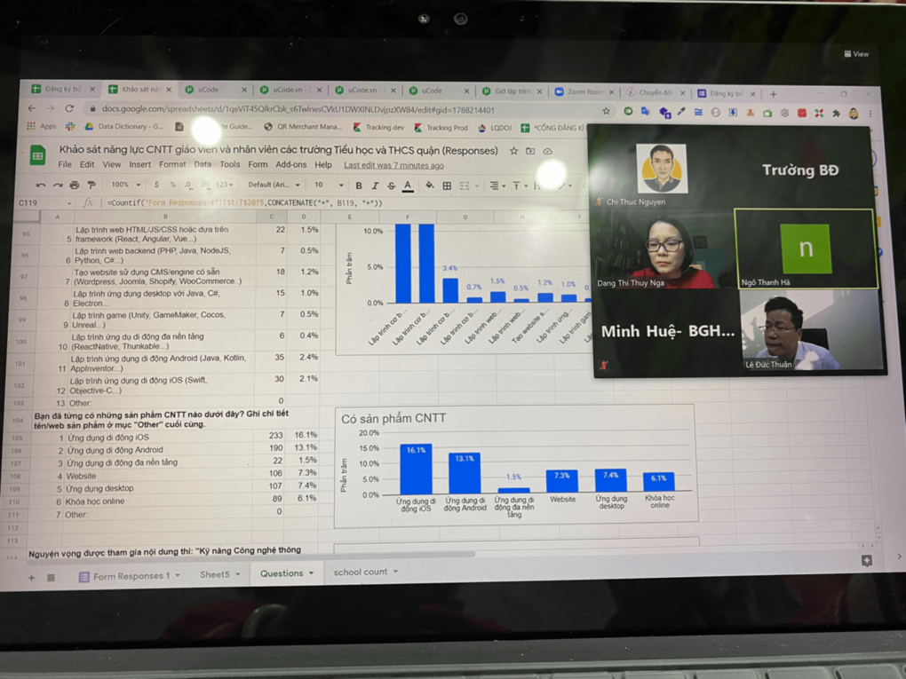 Phòng GDĐT quận Ba Đình tổ chức Lớp tập huấn chuyên đề  "Kỹ năng trình bày văn bản Word - Cách quản lí và sử dụng email hiệu quả"