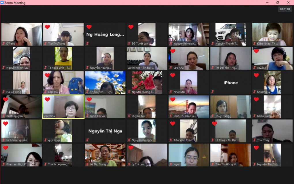 Buổi họp Tổng kết trực tuyến đáng nhớ của năm học 2020 – 2021