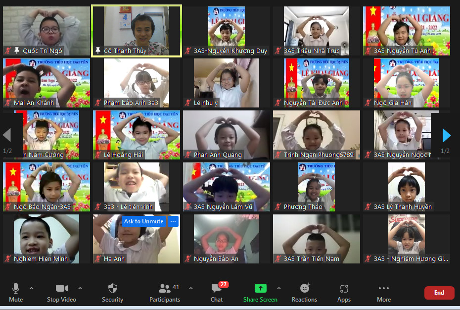 Hân hoan chào đón năm học mới 2021 - 2022