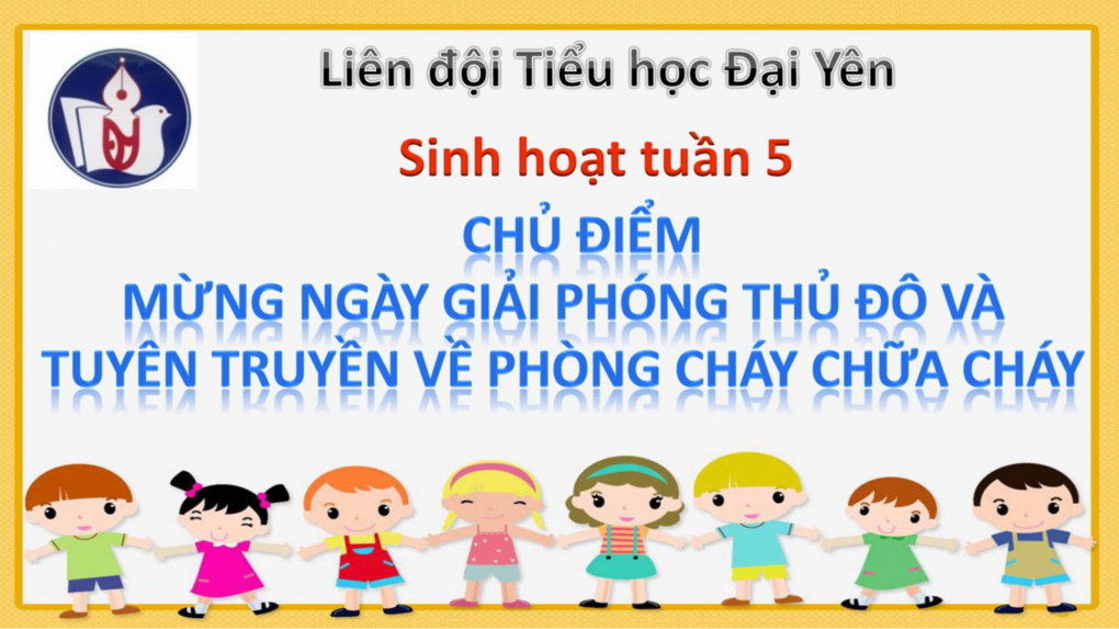 Sinh hoạt theo chủ điểm Tuần 5