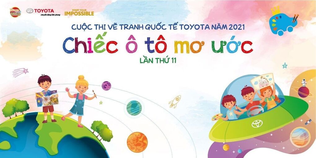 Trường Tiểu học Đại Yên phát động cuộc thi vẽ tranh Quốc tế Toyota Chủ đề "Chiếc ô tô mơ ước" lần thứ 11
