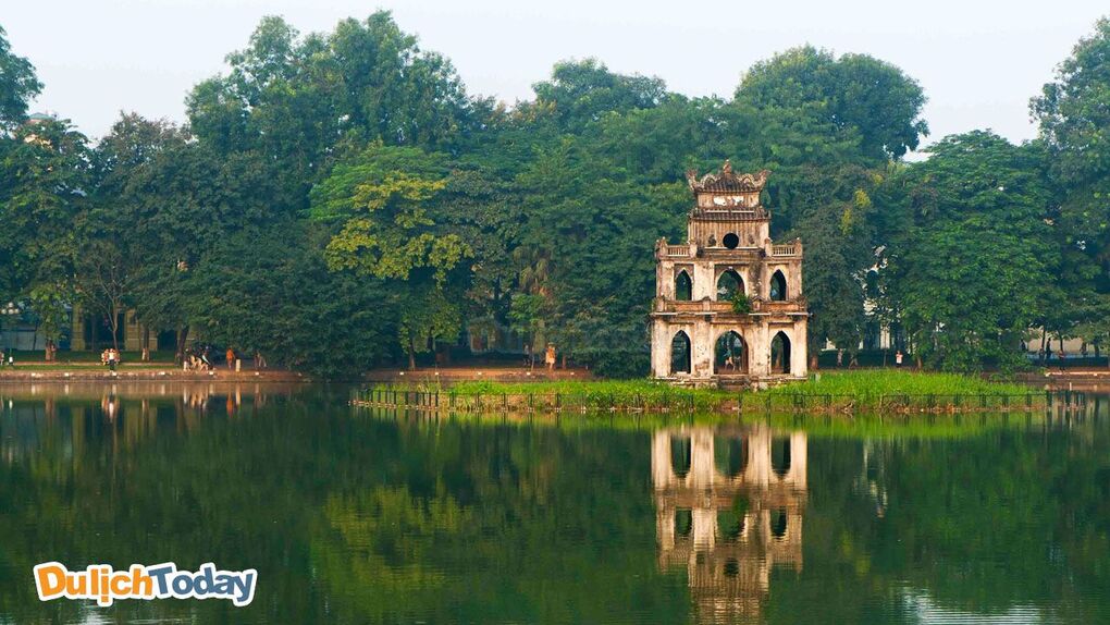 Hưởng ứng Ngày Di sản văn hóa Việt Nam  Tháp Rùa hồ Hoàn Kiếm – Biểu tượng của Thủ Đô