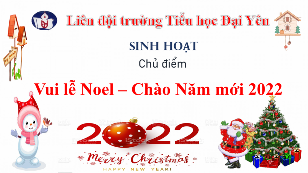 Chúc mừng Giáng sinh và chào Năm mới 2022