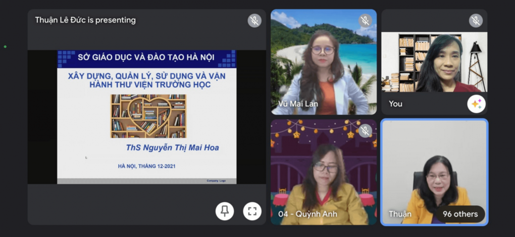 Chuyên đề ý nghĩa:  “Xây dựng, quản lý và sử dụng thư viện hiệu quả”