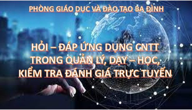 Chuyên đề thiết thực cho “Chuyển đổi số” 