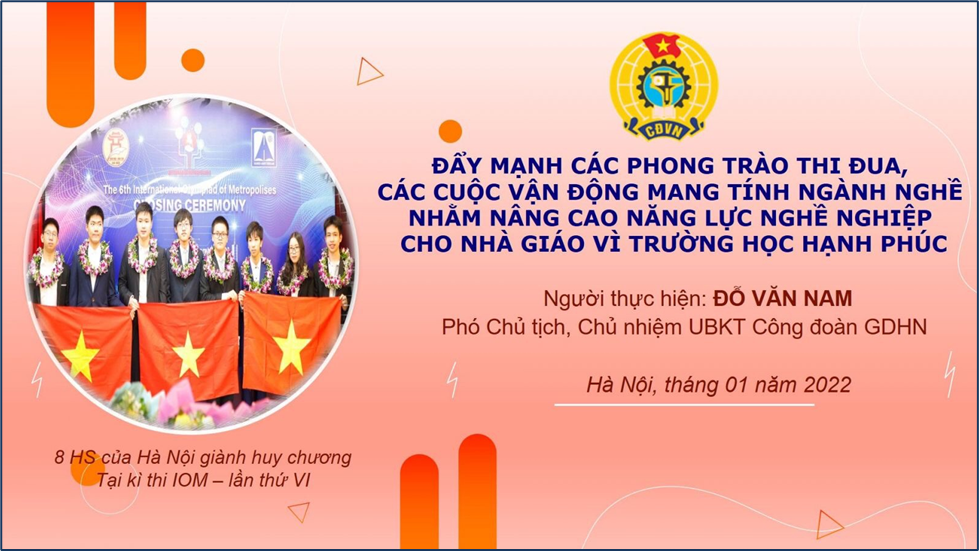 Chuyên đề thiết thực và ý nghĩa nhằm nâng cao năng lực cho các nhà giáo