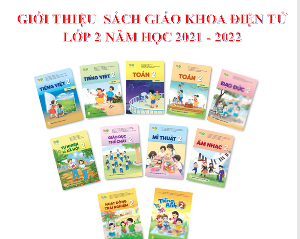 Sách giáo khoa điện tử lớp 2  Chương trình Sách giáo khoa mới 2018
