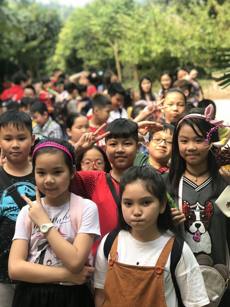 Hoạt động ngoại khóa tại Bản Rõm