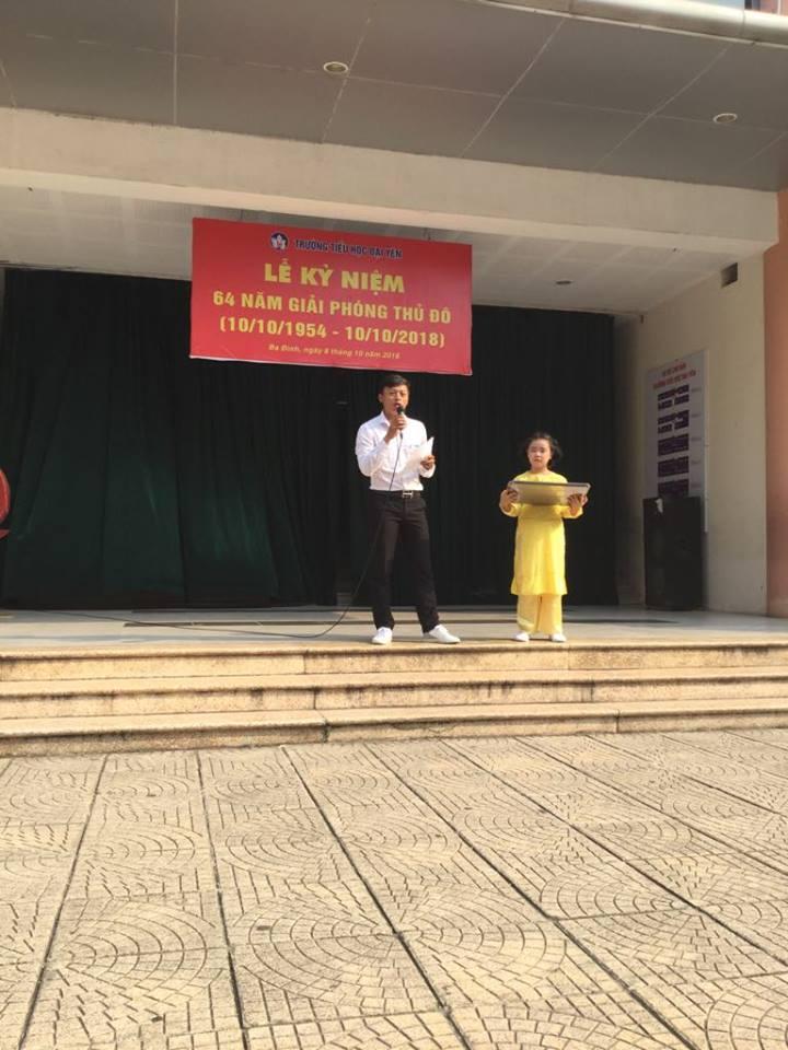 SHDC Tuần 6 Chủ đề: "Kỉ niệm 64 năm ngày giải phóng thủ đô"