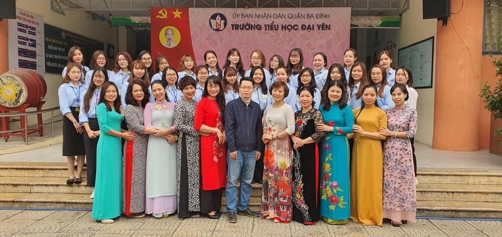 Trường Tiểu học Đại Yên đón Đoàn thực tập sư phạm