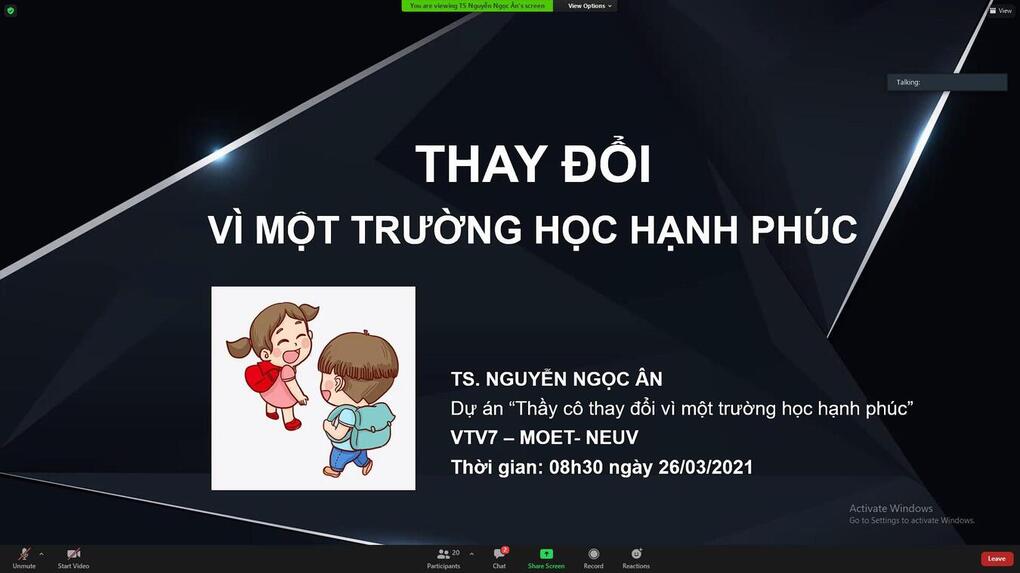 Chuyên đề “ Xây dựng trường học hạnh phúc”  Thật thiết thực và ý nghĩa