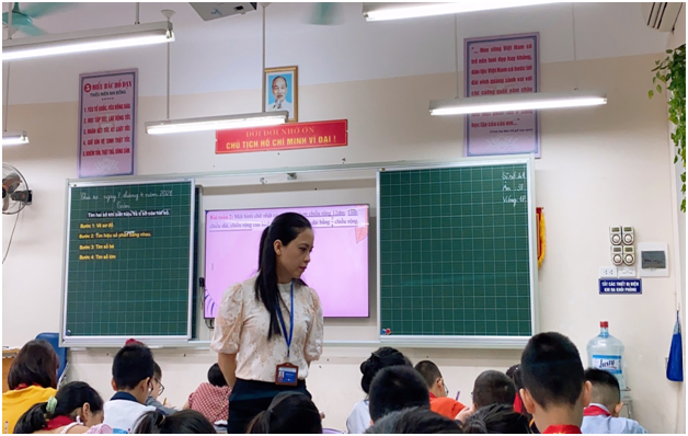 Khối 4 - Trường Tiểu học Đại Yên  Tăng cường đổi mới hình thức tổ chức dạy học