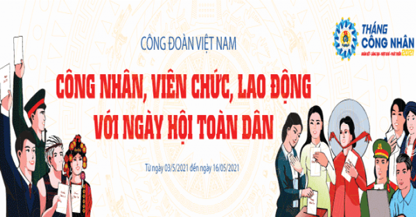 Tuyên truyền Cuộc thi trực tuyến   “ Công nhân, viên chức, lao động với ngày hội của toàn dân”