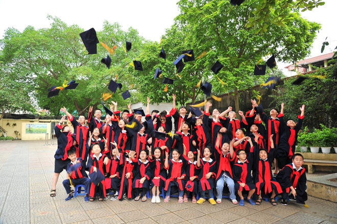 Cảm xúc dạt dào ngày chia tay 5A3