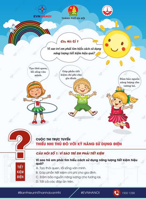 Trường Tiểu học Đại Yên phát động cuộc thi  “Thiếu nhi với kỹ năng sử dụng điện”