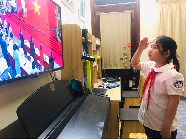 Những bông hoa thành tích rực rỡ của cô và trò Trường Tiểu học Đại Yên trong tháng đầu tiên của năm học đặc biệt 2021-2022