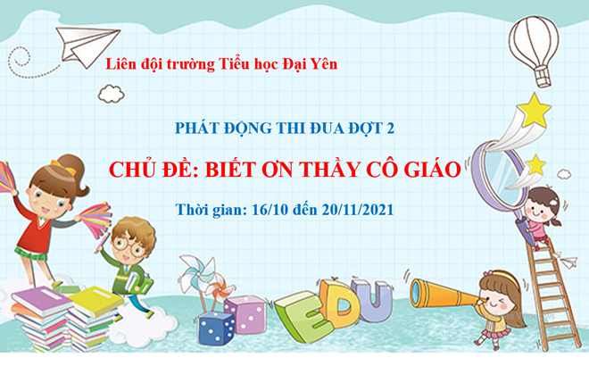 Kế hoạch phát động đợt thi đua thứ hai năm học 2021- 2022