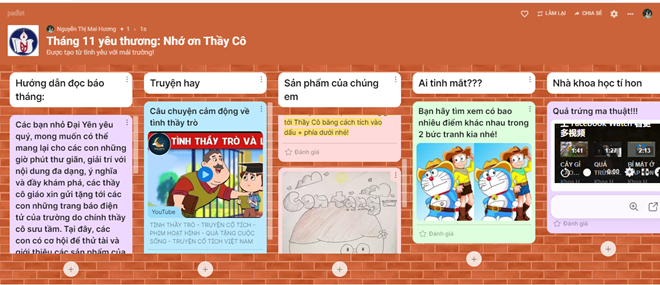 Tuần lễ chào mừng Ngày Nhà giáo Việt Nam 20-11 -  Ra mắt “Trang báo nhỏ”