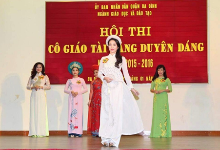 Cô giáo gương mẫu, nhiệt huyết say nghề