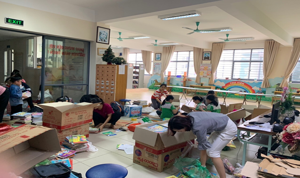 Trường Tiểu học Đại Yên - “ Mong bình yên trở lại miền Trung yêu thương”