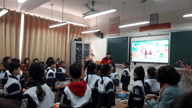 Trường TH Đại Yên thực hiện thành công tiết Hoạt động trải nghiệm – Lớp 1  “ Hoạt động trải nghiệm – Khó nhưng thật thú vị”