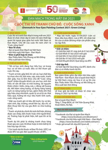 CÔNG BỐ CUỘC THI VẼ TRANH ĐAN MẠCH TRONG MẮT EM 2021 “CUỘC SỐNG XANH”