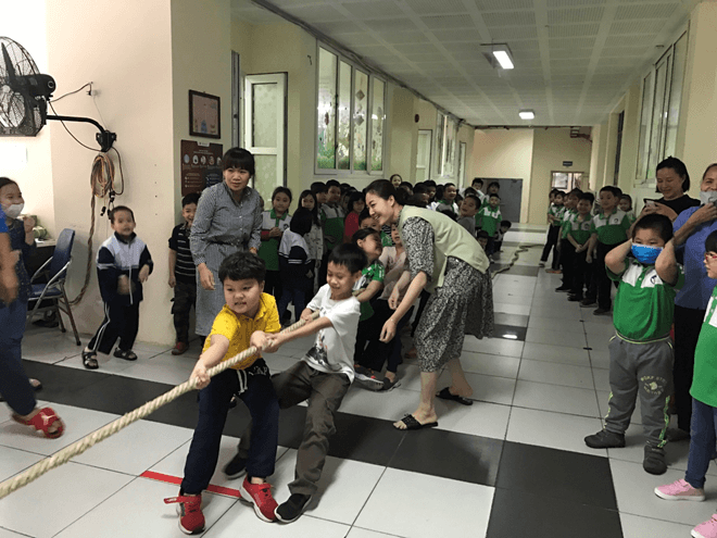 Trường Tiểu học Đại Yên tưng bừng “ Tuần lễ Thể thao- 2021”