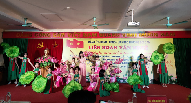 Trường Tiểu học Đại Yên hân hoan tham gia liên hoan văn nghệ  “Ba Đình – mãi niềm tin theo Đảng”