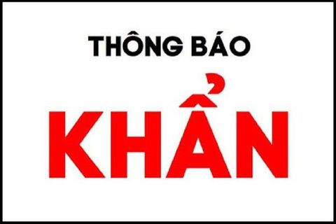 Thông báo