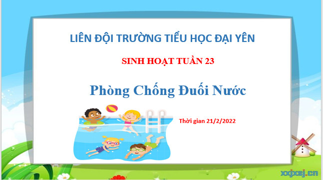 "Tuyên truyền phòng chống đuối nước"