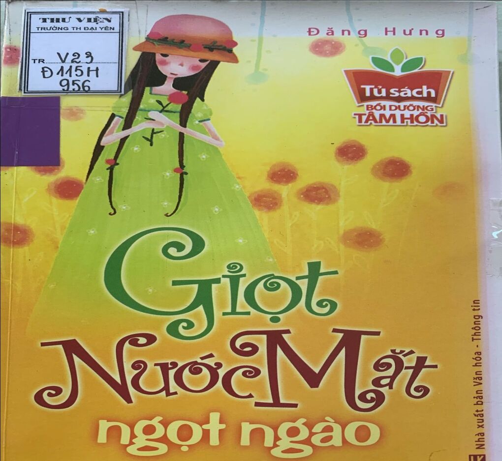 Bài giới thiệu sách tháng 3: Giọt nước mắt ngọt ngào