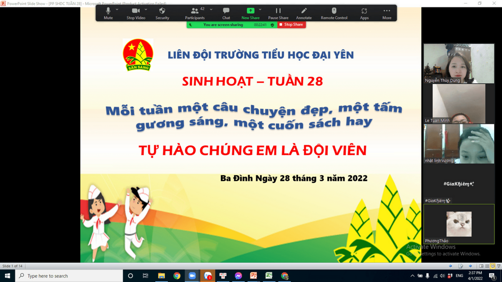 Tự hào chúng em là đội viên