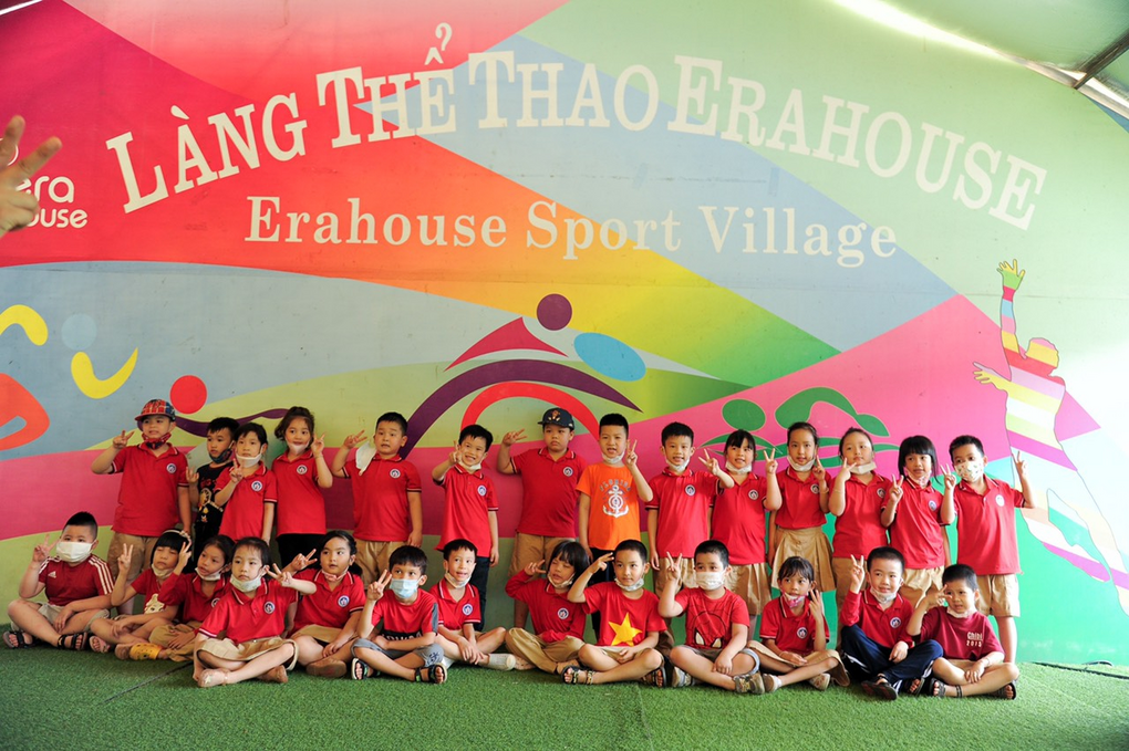 Một ngày trải nghiệm bổ ích, lý thú tại Làng thể thao Erahouse