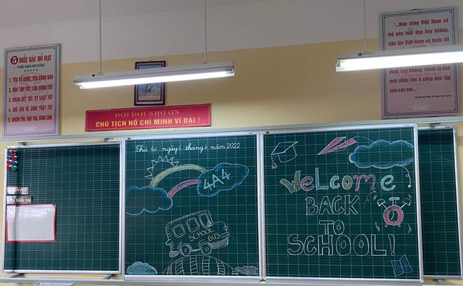 Sẵn sàng đón học sinh đi học trở lại