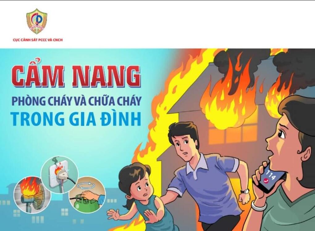 Cẩm nang Phòng cháy, chữa cháy và thoát nạn trong gia đình