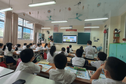 Tiết chuyên đề lí thú cùng cô giáo tâm huyết