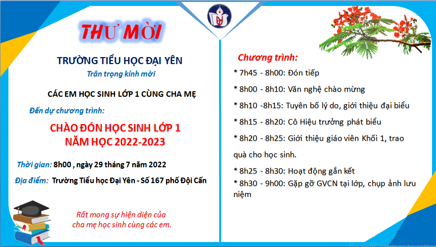 Danh sách học sinh lớp 1 – Năm học 2022-2023