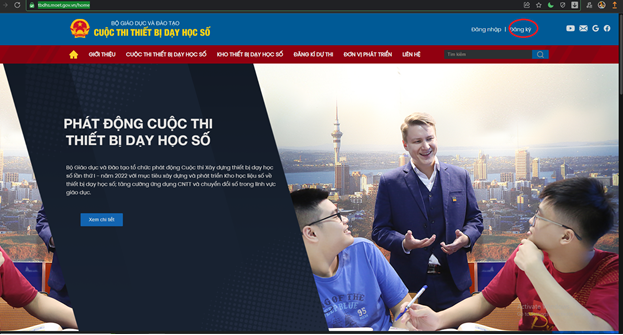 Hướng dẫn nộp bài dự thi thiết kế thiết bị dạy học số 2022 do Bộ Giáo dục và Đào tạo phát động