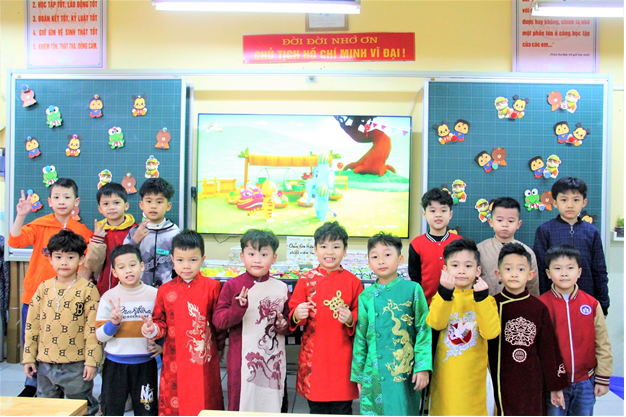 Niềm vui ngập tràn