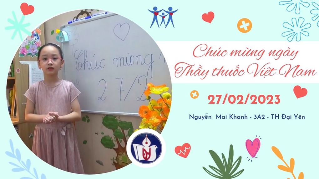 Những tấm thiệp đẹp, những lời chúc hay gửi đến các thầy thuôc Việt Nam