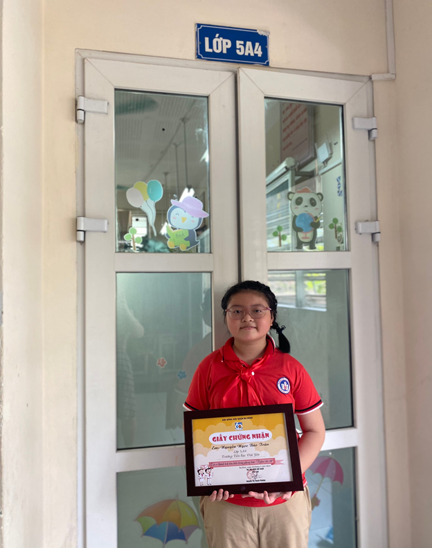 Thiếu nhi Tiêu biểu, tích cực - Gương “Nghìn việc tốt” của Liên đội Trường Tiểu học Đại Yên