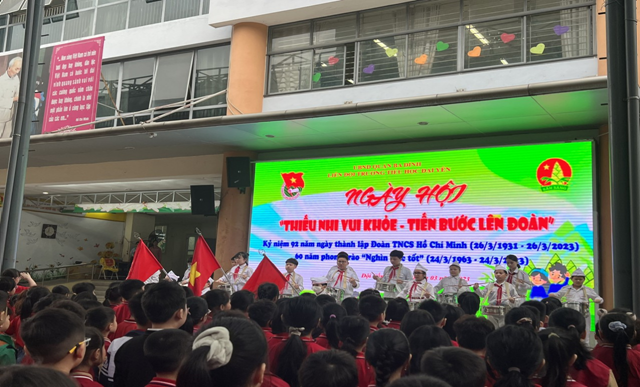 Tưng bừng ngày hội “Thiếu nhi vui khỏe – Tiến bước lên Đoàn”