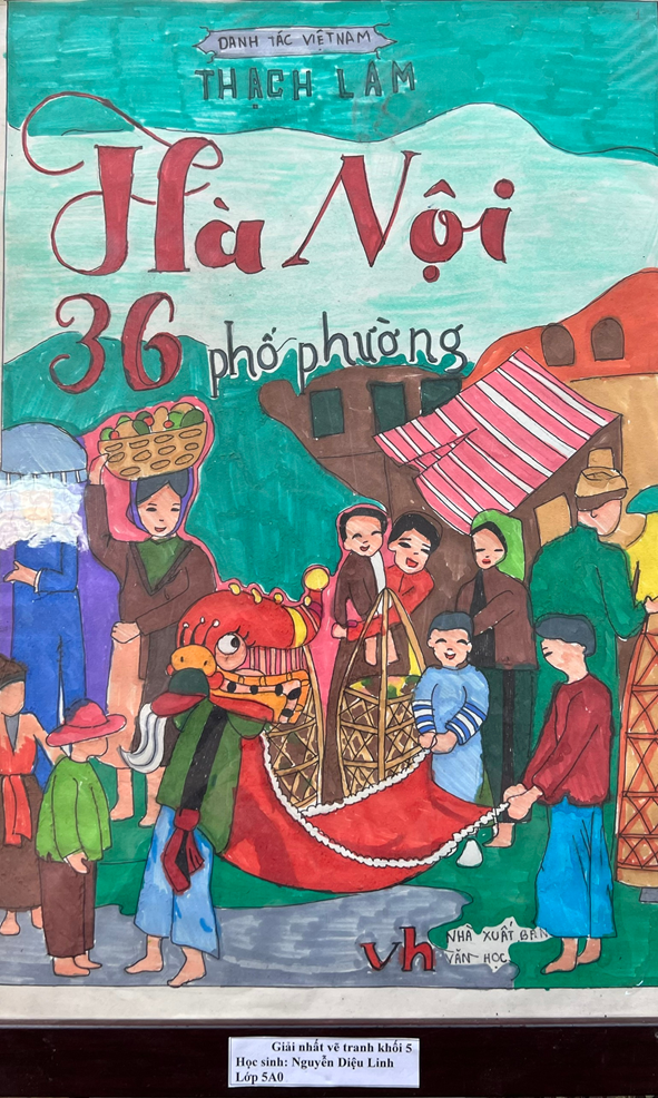 Kết quả cuộc thi: Vẽ về cuốn sách em yêu năm học 2022-2023