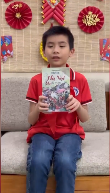 Bài dự thi của Nhật Minh lớp 3A3 Cuộc thi Book review – Trang sách xanh nuôi dưỡng giấc mơ