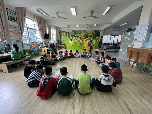 Bài giới thiệu góc thư viện lớp 3A3