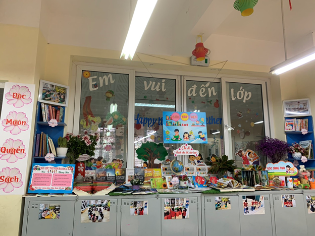 Góc học tập - thư viện lớp 3A2